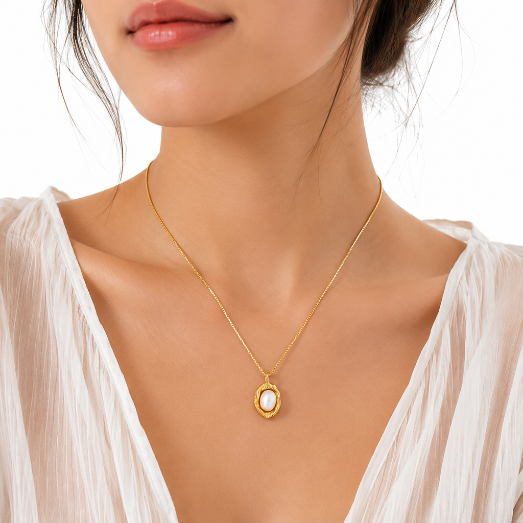 Pearl Pendant Necklace for Women | ZOFIYA